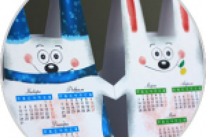 календарь зайцы