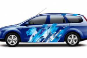 брендирование и дизайн машины