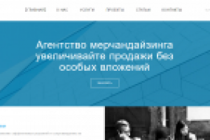 Сайт агенства мерчандайзинга New Merch