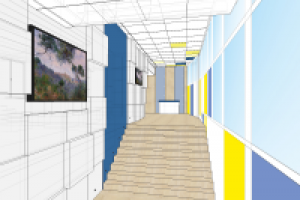 Эскизный дизайн-проект лицея ЛИЕН в г.Саратове