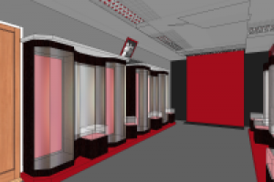 Эскизный дизайн-проект музея малолетних узников фашизма.Вариант3