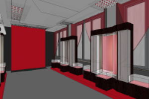 Эскизный дизайн-проект музея малолетних узников фашизма.Вариант3