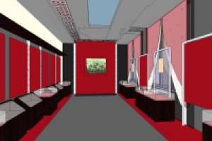 Эскизный проект музея малолетних узников фашизма. Вариант1