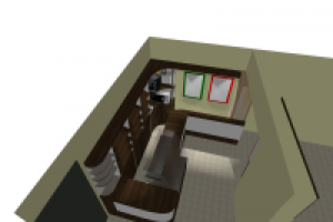 Дизайн буфета в ДЦ