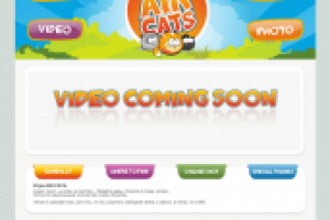 Сайт для игры "Air cats"