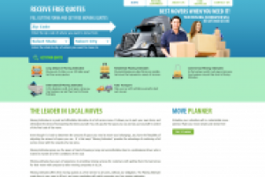 Сайт для западной компании грузоперевозок "Moving estimates"