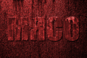 Кроваво-ржавый текст