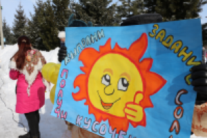 Работа на общегородской праздник "Масленица"