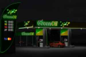 Разработка дизайна АЗС