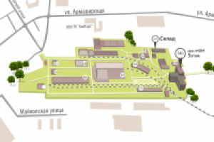 карта складов