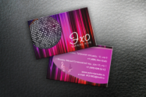 Визитка для караоке клуба