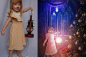 Фотоарт "Новогодняя ночь"