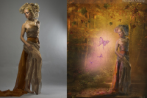 Фотоарт "Бабочка"