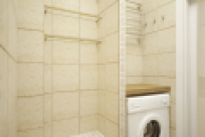 Проект 2-к кв. квартиры для холостяка