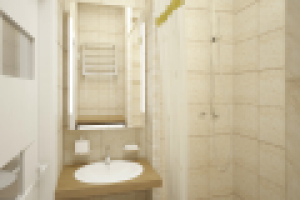 Проект 2-к кв. квартиры для холостяка