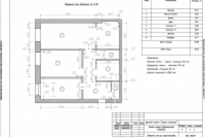 чертеж в AutoCAD