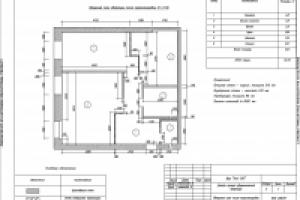чертеж в AutoCAD