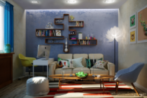 Гостиная-спальня