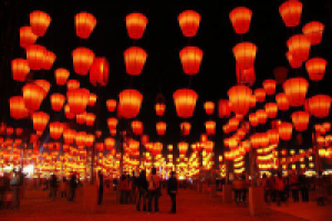 Реклама "Небесных фонариков"