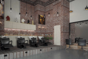 Парикмахерская лофт