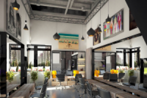 Парикмахерская лофт