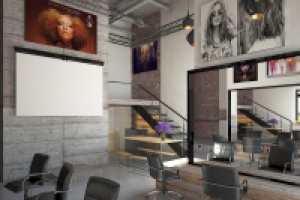 Парикмахерская лофт