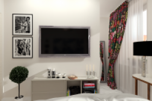 спальня в скандинавском стиле