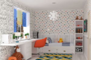 детская в скандинавском стиле