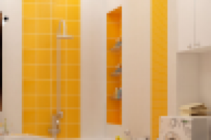 ванная в скандинавском стиле