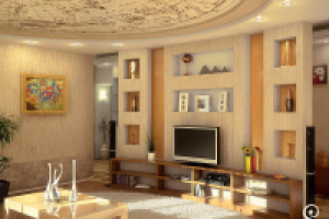 Проект "Восточные сказки"-гостиная и коридор