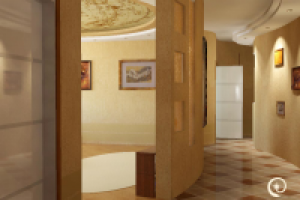 Проект "Восточные сказки"-гостиная и коридор