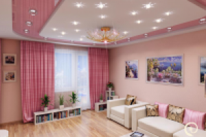 Проект "Роскошь"-гостиная и кухня