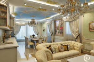 Проект "Дворцовый стиль"-кухня