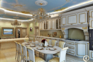 Проект "Дворцовый стиль"-кухня