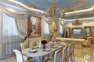 Проект "Дворцовый стиль"-кухня