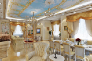 Проект "Дворцовый стиль"-гостиная