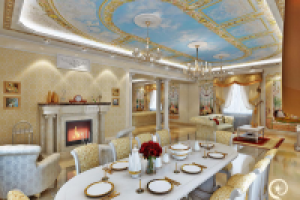 Проект "Дворцовый стиль"-гостиная