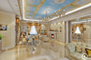 Проект "Дворцовый стиль"-гостиная
