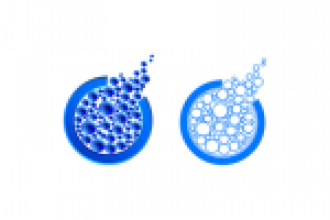 Логотип пены для ванн