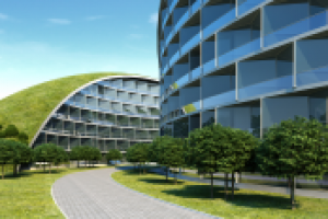 Гостиничный комплекс на озере Иссык-Куль. (Кыргызстан)