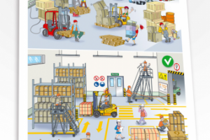 Отрисовка иллюстраций и вёрстка плаката