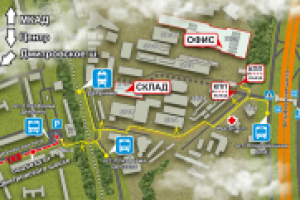 Схема проезда