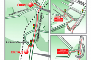 План проезда