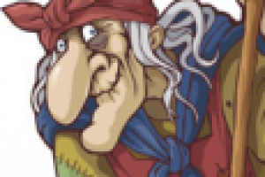 "Яга" ростовая фигура (вектор)