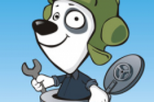 герой для игры "World of Tanks" (вектор)