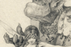 рисунок карандашом на тему "Фентези"