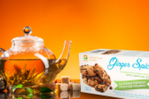 Дизайн упаковки  печенья  "Ginger spice" без глютена