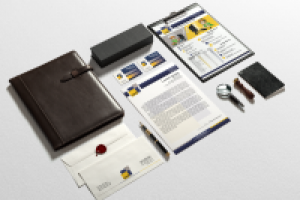 Логотип и фирменный стиль для LMS group