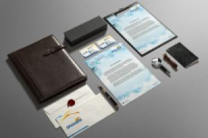 Логотип и фирменный стиль для Unicom Aero