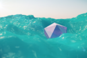 Фигура в воде